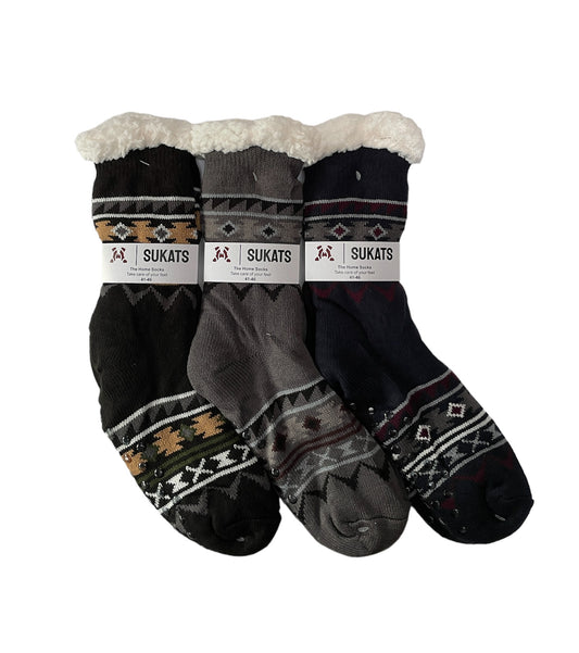 Sukats® Homesocks | Huissokken | 3 Paar | Dames en Heren | Meerdere Maten en Varianten